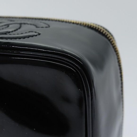Chanel Vanity Black Patent Leather Clutch Bag (Pre-Owned) - Picture 6 of 16